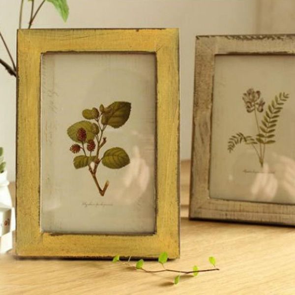 

frames europe retro picture po frame 5 inch nature solid wooden displaying creative studio decor
