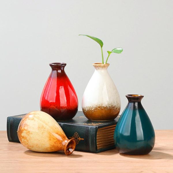 

vases ins european style miniature ceramics vase home accessories flower arrangement desk decoration room living decor