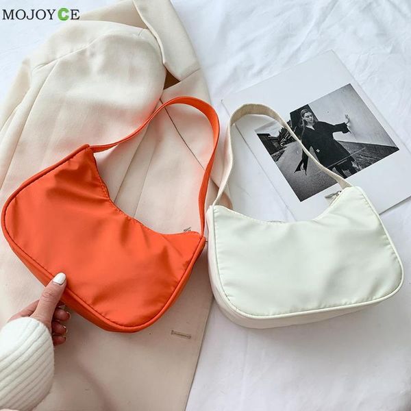 

women casual oxford cloth shoulder tote bag fashion ladies classic underarm pouch multi colors purse wallet decoration cross body