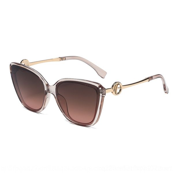

R29G cat's outdoor anti ultraviolet unglasses 2021 eyeglass cycling fashion personalized cat's eye women's anti ultraviolet 2, White;black