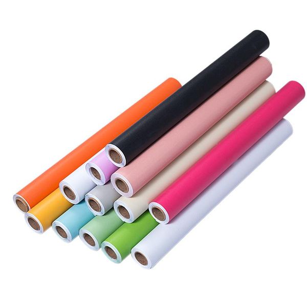 

wallpapers solid color pvc self-adhesive wallpaper school kindergarten children's bedroom decore stickers w11