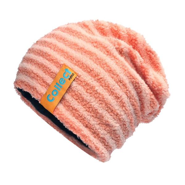 

beanies knit striped beanie warm bonnet casual thick lined hat fashion outdoor winter autumn female skull cap unisex
