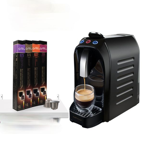 

Capsule Coffee Maker Home Mini Italian Concentrate Automatic Office Small Commercial Capsule Coffee Machine 220V 1140W