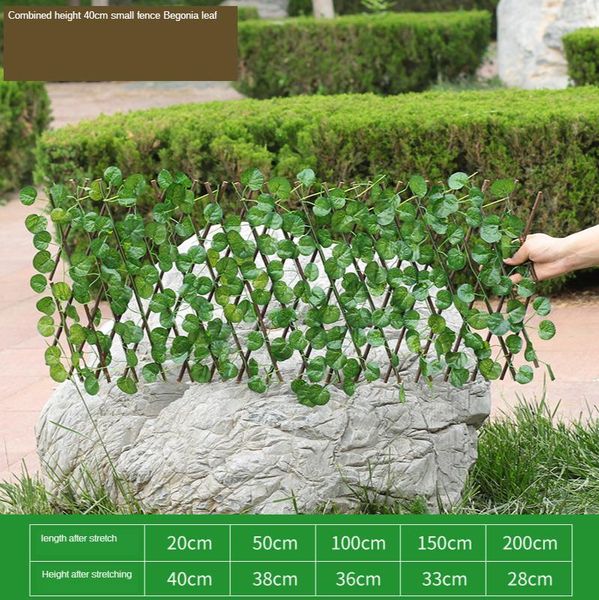 

fencing, trellis & gates green garden diy fence decoration privacy wood with artificial leaf retractable extension fencing for courtyard hom