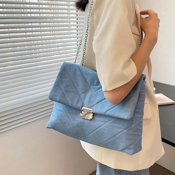 

evening bags brand designer luxury ladies canvas shoulder bag handbag large capacity messenger crosssbody female envelop