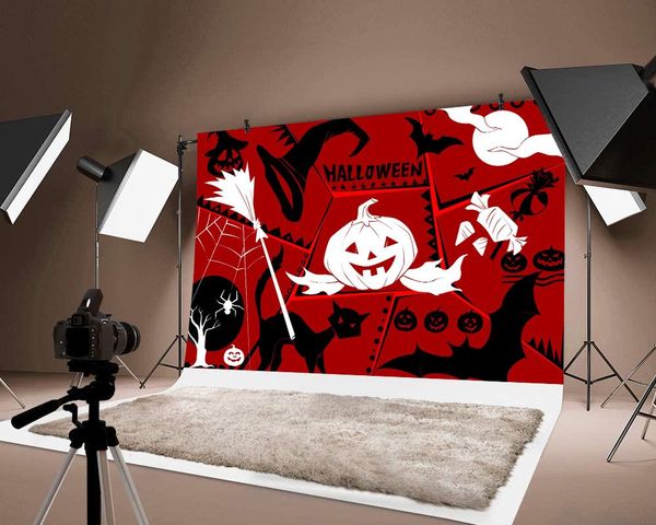 

party decoration backdrop pos halloween pography backdrops thin kids child birthday festival background