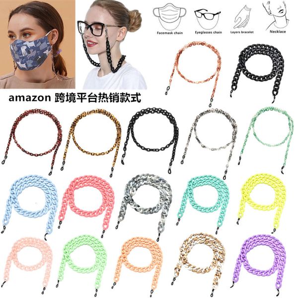 

eyeglass chain resin clip anti loss rope epidemic situation protection mask hanging