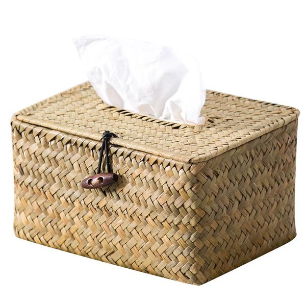 

tissue boxes & napkins vintage napkin cover table rectangular wooden wet wipes box paper case sporta servilleta storage holder dispenser kk6