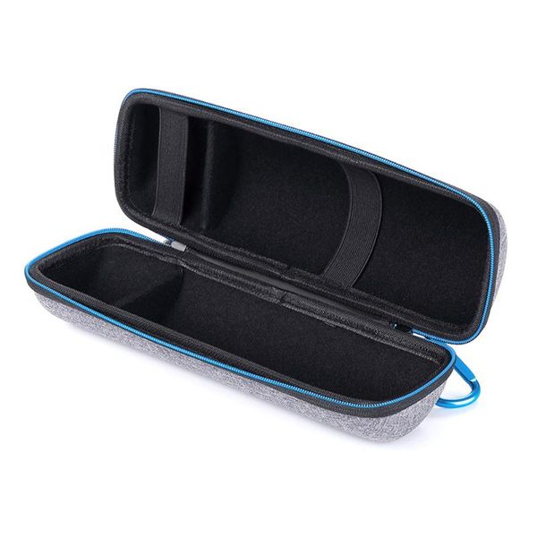 

computer speakers waterproof bag zipper storage case outdoor speaker protable carrying hard shell anti cover flip 3 4