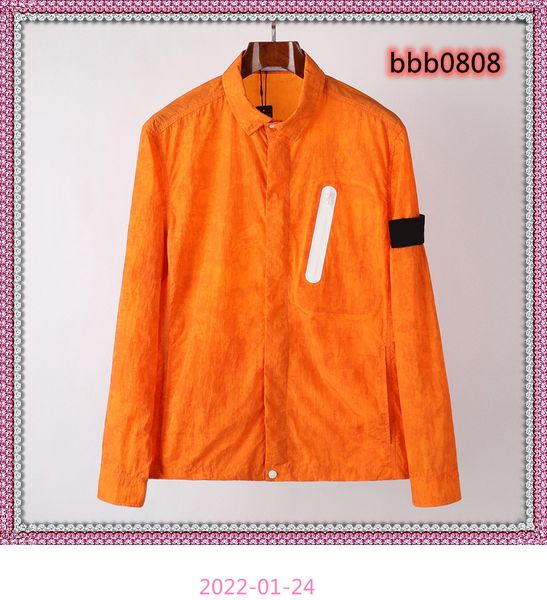 

nylon rendering couple jacket simple sunscreen for men and women in summer outdoor casual shirt co branding badge, Black;brown