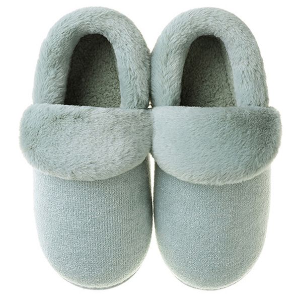 

home slippers fur warm women winter furry slippers short plush slipper indoor non slip bedroom couple slipper chinelo masculino, Black