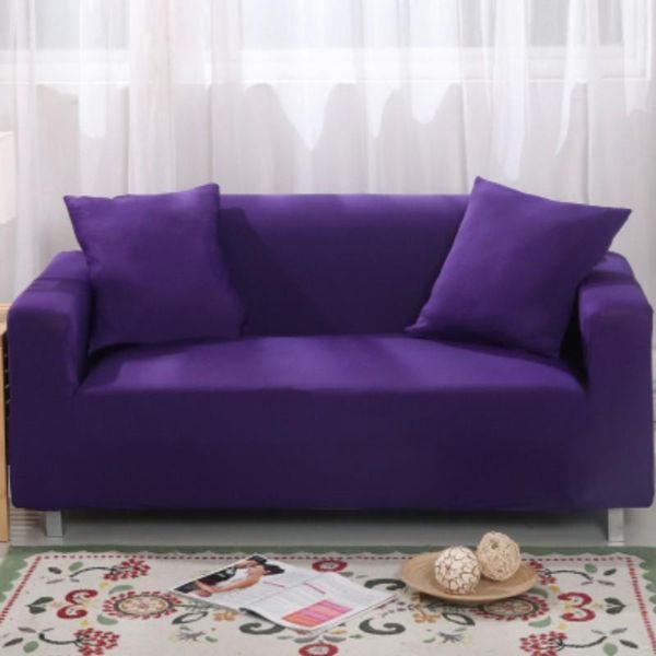

chair covers 50 solid color corner sofa for living room set elastic cover u shape