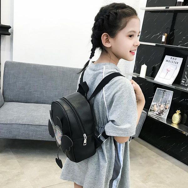 

school bags selling children sequin bag backpack kids schoolgirl personality wings lovely leather cute for