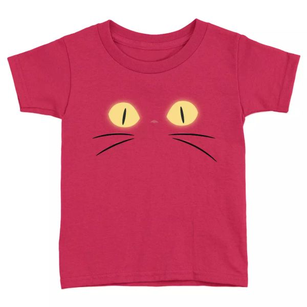 

scary cat kids t-shirt halloween funny cute kitten face sweet present gift, White;black