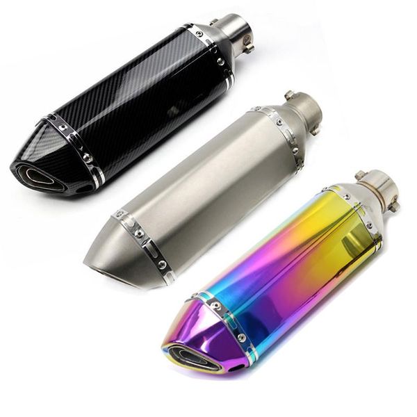 

universal 51mm motorcycle exhaust muffler pipe db killer scooter escape moto for pcx nmax 155 125 cbr 250 cb400 cbr250rr r3 r25 system