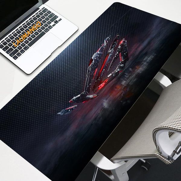

mouse pads & wrist rests asus logo speed gaming pad natural rubber stitched edge non-slip desk mat large size 900x400 tapis souris carpet mo