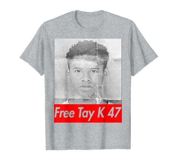 

tay k 47 t-shirt, White;black