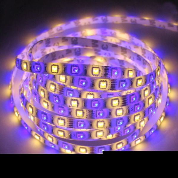 

strip waterproof smd 5m 300led warm/cool white light + 40key remote controller magicfull strips led