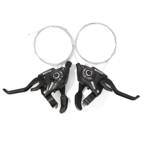 

bike derailleurs 3x7/8 speed bicycle shifter shift lever derailleur for mtb mountain cycling disc brake levers with cable accessory