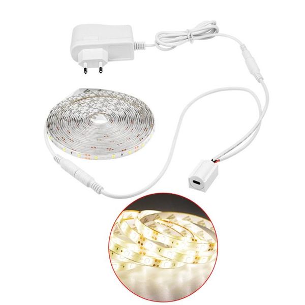 

strips h7jb 2835 waterproof led strip night light touch sensor switch kit flexible 12v lighting for christmas halloween year
