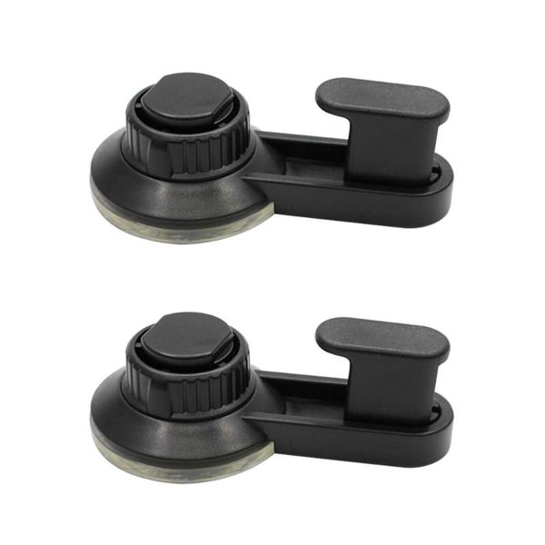 

pcs strong vacuum suction cup hooks removable reusable coat towel bath robe hangers home kitchen accessories (black) & rails
