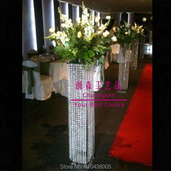 

party decoration tall acrylic crystal table centerpiece wedding chandelier flower stand,wedding supply