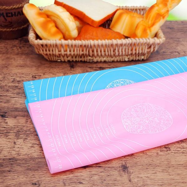 

rolling pins & pastry boards 40*50cm scale silica gel pad kneading board operation diy kitchen baking mat