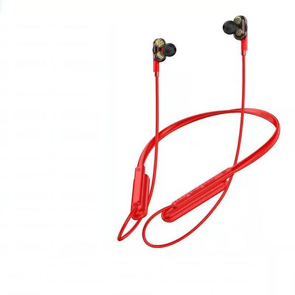 

bluetooth 5.0 wireless handset sports headset stereo bass hanging neck metal magnetic 006