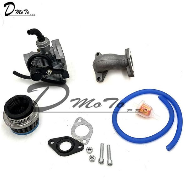 

19mm hand choke carburetor carb intake pipe air filter fuel 50cc 70cc 90cc 110cc 125cc quad atv taotao sunl motorcycle system