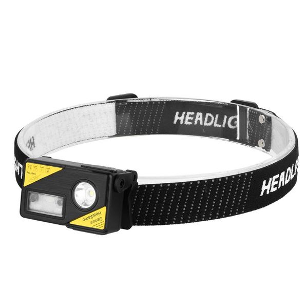 

anjoet xpg led headlamp usb rechargeable ir motion sensor headlight torch camping hunting headlamps
