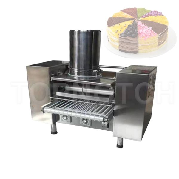 Cozinha comercial da máquina do bolo da camada 2800W para fazer o traficante de rolo da mola do rolo da toalha