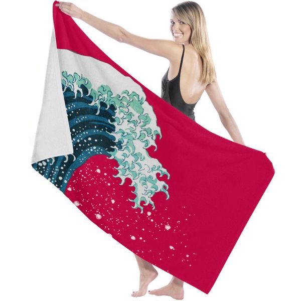 

towel wave boat bath microfiber beach bathroom supplies towels for adults
