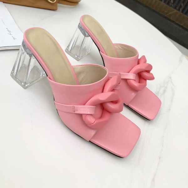 

summer women shoes female career sandals white chaussure ladies sqaured toe sandalias concise sandles fashion high heels dress, Black