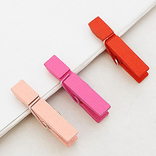 

1.4 inch mini wooden clip small size clothes pegs clothespins multicolor craft po clips diy scrapbooking accessories clothing & wardrobe sto