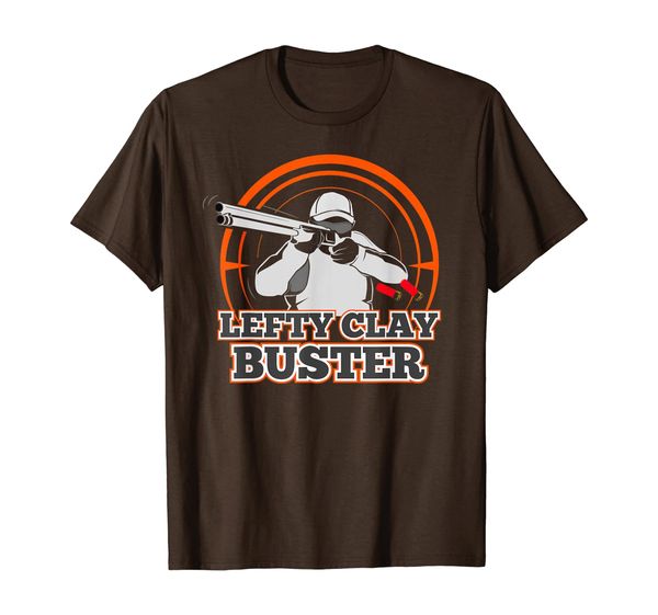 

Lefty Clay Buster Skeet Shooting T Shirt Trap Shotgun Gift, Mainly pictures