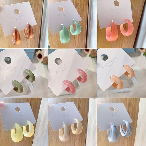 

hoop & huggie color contrast heart earrings love charm dangle ear jewelry 2021 accessories party wedding brincos, Golden;silver