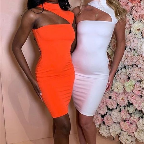 

dress orange white sleeveless rayon bandage club party dress, Black;gray