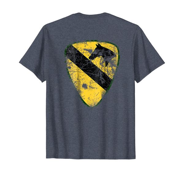 

original 1st cavalry division vintage t-shirt gift, White;black