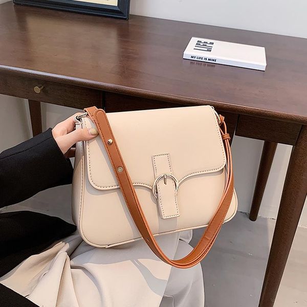 

evening bags vintage fashion female tote bag 2021 pu leather women's designer handbag capacity shoulder messenger