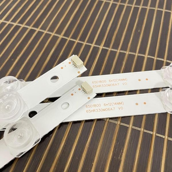 

light beads 10-30pcs/lot backlight strip 65d1800 6led 6v tcl65d06-zc23ag-04 05 65hr330m06a7 v0 4c-lb650t-zc1 zc2 hrb 65r80 tv-65uhd4k