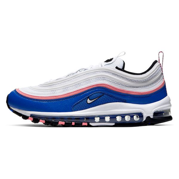 

men women running shoes 97 ghost gold bullet laser blue breathable comfortable outdoor sports sneakers trainers size 36-45