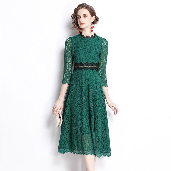 

casual dresses elegant lace luxury prom gown classic long robes vestido de festa party dress, Black;gray