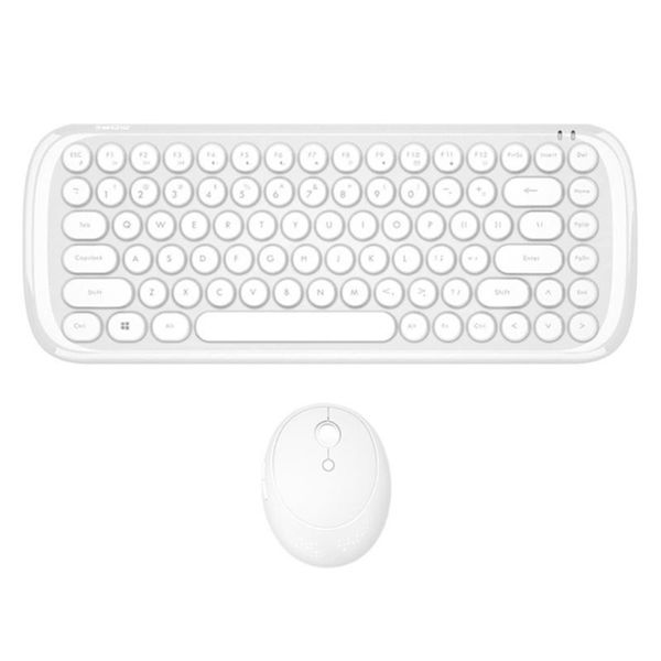 

keyboard mouse combos p8df 2.4 g candy color 1600dpi mini wireless and set usb for game work lapnotebook girls gift