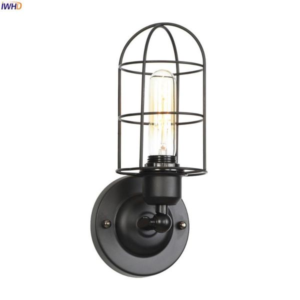 

industrial loft decor retro led wall light fixtures bedroom stair vintage edison lamp sconce applique murale luminaire