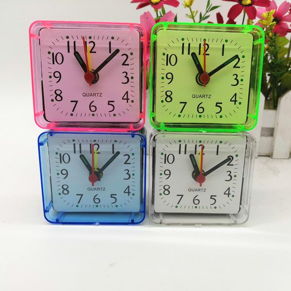 

creative square candy color fashion bedroom student gift alarm clock