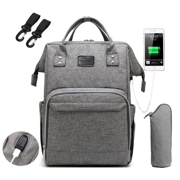 

backpack mommy maternity bag 2021 fashion nappy travel bapa for mom multifunction waterproof baby nursing diaper bags stroller