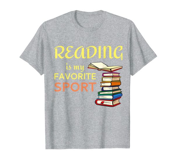 

funny t-shirt reading is my favorite sport for book lovers, White;black