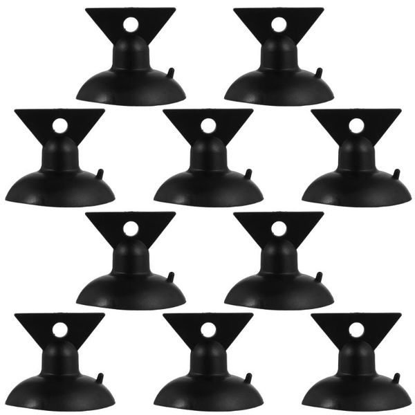 

hooks & rails 50pcs 35mm glass suckers strong suction cup triangular handle