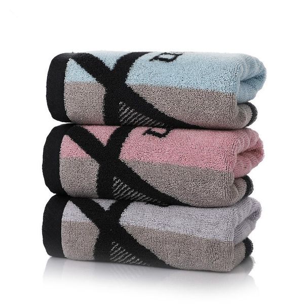 

34x75cm 100% cotton fashion pattern absorbent washcloth bathroom sports hand towel