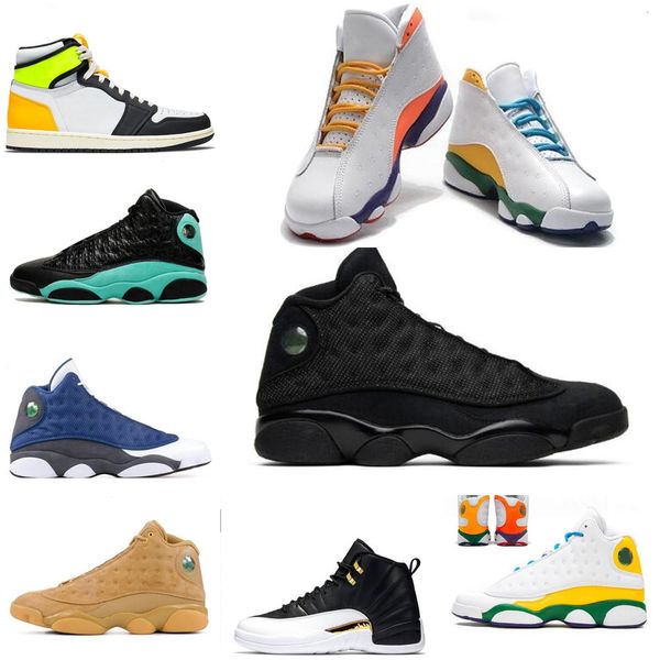 

wholesale with new jumpman 13 13s flint hyper royal basketball shoes starfish playground cap gown women mens sneakers trainersazkx